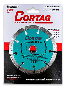 Disco Diamantado Segmentado Eco Cortag
