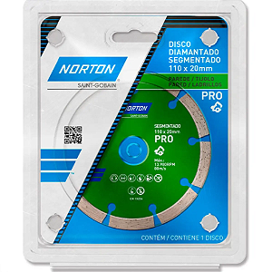 Disco Diamantado Segmentado Pro Norton