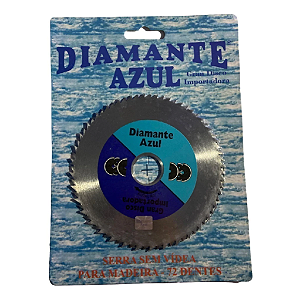 Disco De Serra Furo 20MM 72D Diamante Azul