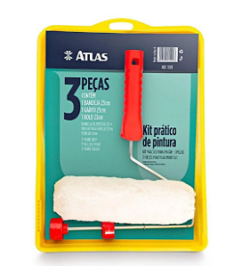 Kit De Pintura Básico Atlas 3 Peças