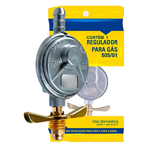 Regulador/registro Para Gás Aliança 505/01 Pequeno