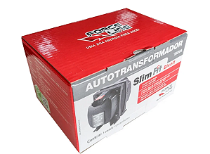 Autotransformador Slim Fit 750Va 10A Bivolt Com Fusível Térmico Rearmável - Force Line