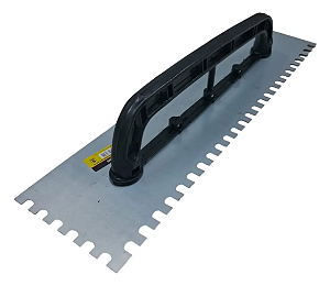 Desempenadeira Aço Dentada Grande 12cm X 48cm Thompson