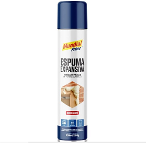 Espuma de Poliuretano 430ml / 280g Mundial Prime
