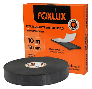 Fita Isolante Autofusão 10m Preta Foxluz