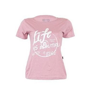 Camiseta Marcio May feminina life is beautiful
