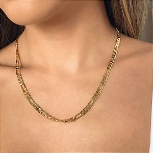 Colar Acapulco com Banho de Ouro 18k