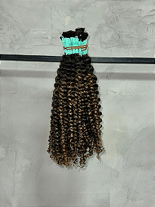 Cabelo Cacheado Cacho 2 Descolorido - Mesclado 100g