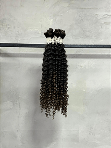 Cabelo Cacheado Cacho 2 Descolorido - Ombre Hair Mel 100g