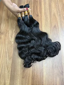 Cabelo Vietnamita Double Drown - Ondulado - 100g