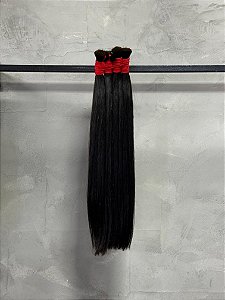 Cabelo Indiano Liso - Liga Vermelha - 100g