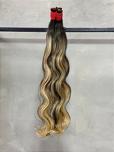 Cabelo Loiro Vietnamita Mesclado - Ondulado - 100g