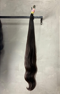 Cabelo Brasileiro Do Sul Levemente Ondulado - 118g 76cm