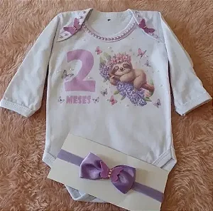 Mesversário Bichinho Preguiça