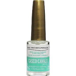 Casco Cavalo Base Recuperação Melaleuca e Vitamina E 8ml - Perfumaria Carol