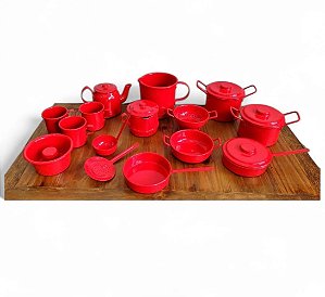 Kit Cozinha c/ 16 pçs Fashion Toys