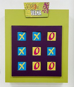 Painel Interativo Jogo da Velha Fashion Toys - Fashion Toys