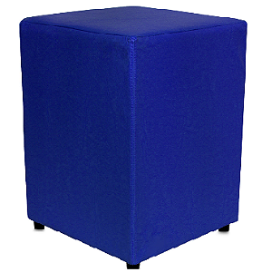 Puff Quadrado Azul