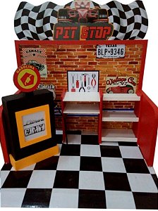 Mini Cidade Pit Stop Fashion Toys