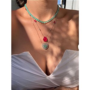 COLAR RIVIERA DEGRADÊ COLOMBIANA FUSION PREMIUM