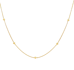 Colar Esfera em Ouro Amarelo 18k
