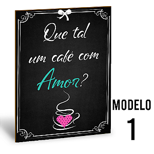 Placa Decorativa Frases Lar