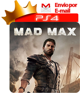 Mad max para ps4 em mídia digital