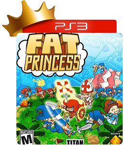 Fat Princess para PS3 em midia digital