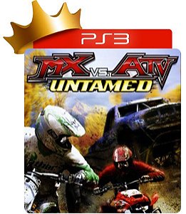 Mx Vs Atv Untamed classico ps2 pra ps3 em midia digital