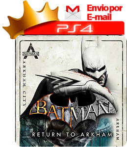 Batman return to Arkhan para ps4 em mídia digital