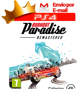 Burnout Paradise HD para PS4 em Mídia Digital