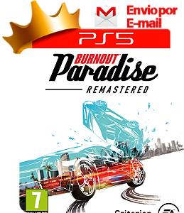 Burnout Paradise HD para PS5 em Mídia Digital