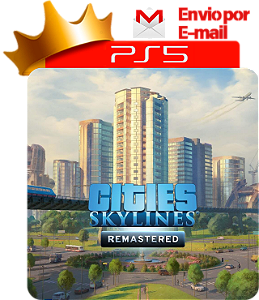 Cities Skylines Remastered para PS5 em Mídia Digital