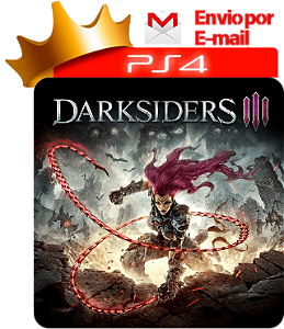 Darksiders 3 para ps4 em mídia digital