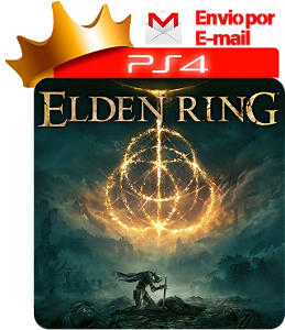 Elden Ring para ps4 em mídia digital