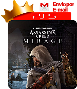 Assassins Creed Mirage para PS5 em Mídia Digital