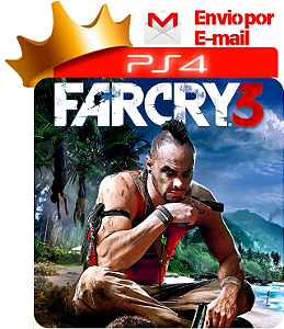 Far Cry 3 para ps4 em mídia digital