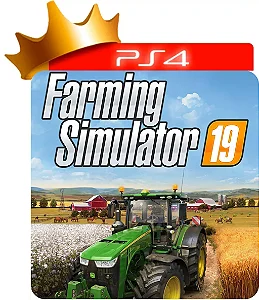 farming simulator 19 para ps4 em mídia digital