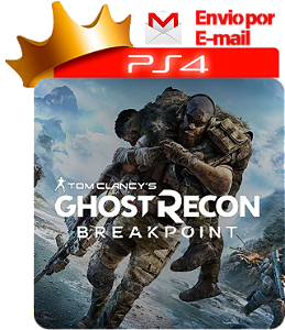 Ghost recon breakpoint para ps4 em mídia digital