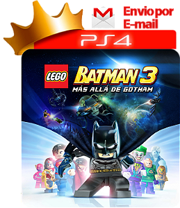 Lego Batman 3 para PS4 em Mídia Digital