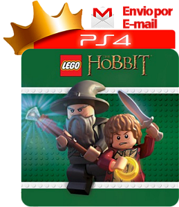 Lego Hobbit para PS4 em Mídia Digital