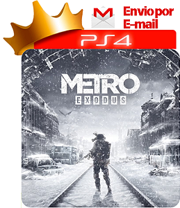 Metro Exodus para ps4 em mídia digital