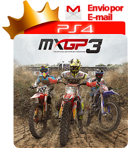 Mxgp 3 para ps4 em mídia digital