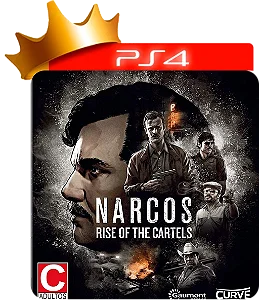 Narcos Rise of the Cartels para ps4 em mídia digital