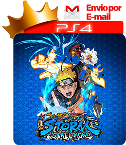 Naruto storm connections para ps4 em mídia digital