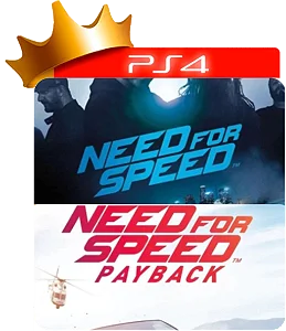 Need for Speed + Payback para PS4 em Mídia Digital