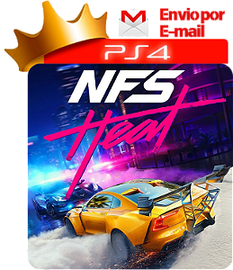 Need For Speed Heat para ps4 em mídia digital