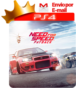 Need For Speed Payback para ps4 em mídia digital