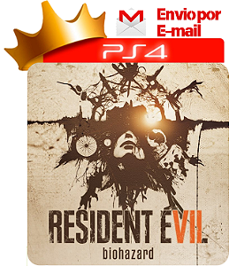 Resident evil 7 Biohazard para ps4 em mídia digital