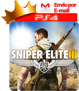 Sniper Elite 3 para ps4 em mídia digital
